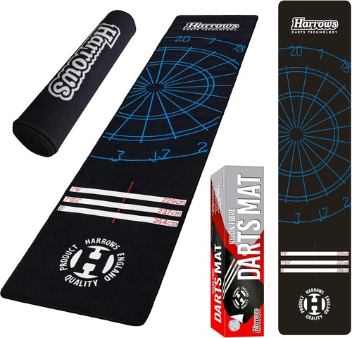 Harrows darts mat and - darts,