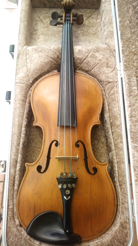 Antique german violin with - antique,