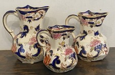 Masons ironstone hydra jugs - masons,
