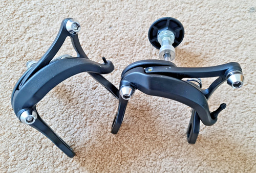 Brompton black brake calipers - brompton,