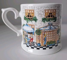 The Ringtones Mug Tea Company Collectors Mug 1980s Wade Hotel Travel Vintage 
