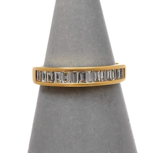 Pre owned 14ct gold - 14ct, baguette