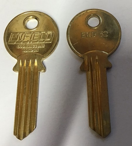 Enfield security cylinder key - security,