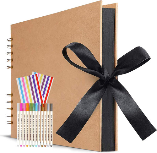 Large scrapbook brown - large, photo