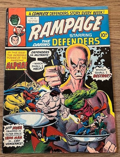 Rampage daring defenders - rampage, w/daring