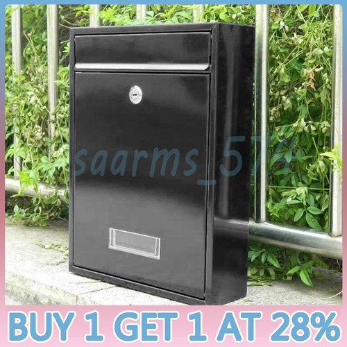 Black large letter - black, box