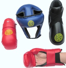 HIGH QUALITY ITF TAEKWONDO SPARRING PADS - for Head, Hands, Arms, Feet, Shins