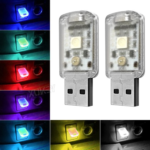 Mini color usb led - 2x,
