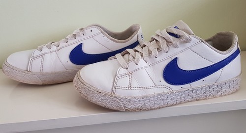 Nike blazer low white blue - nike,