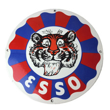 Vintage Esso Gasoline Sign -