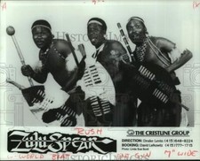 1989 Press Photo Zulu Spear