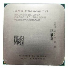 AMD Phenom II X4 965 Quad-Core 3.4 GHz HDZ965FBK4DGM Socket AM3 CPU Processors