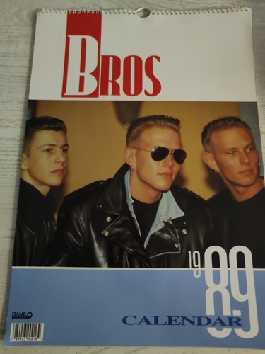 Bros kalender 1989 - bros,