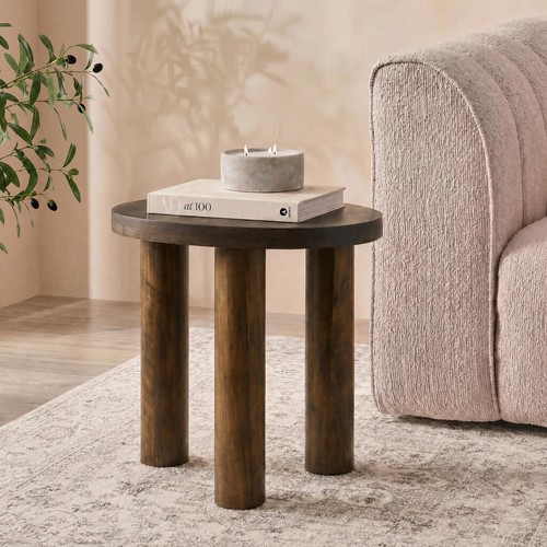 Ohs legged side table - 3-legged,