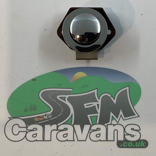 Chrome push button catch - chrome, /