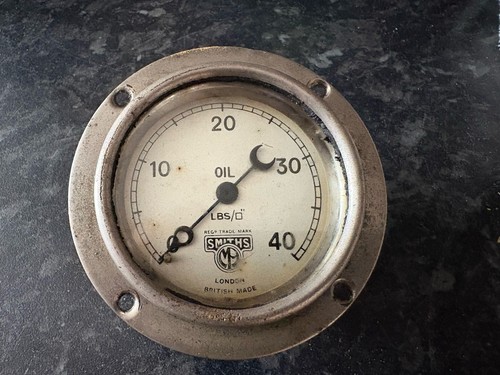 Smiths vintage oil pressure - smiths,