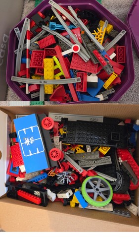 Job lot vintage 1980s lego - job,