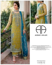 Amber Aslam Heavy Embroidered