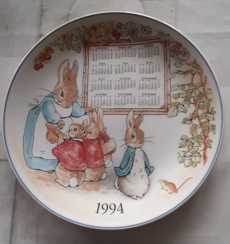 Wedgwood peter rabbit plate - peter,