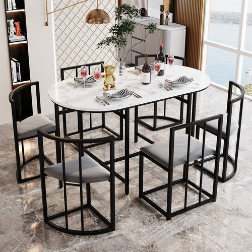 Dining table and chairs - and, set