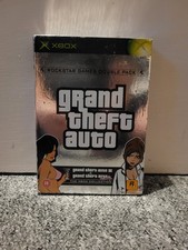 Original Xbox Grand Theft Auto Double Pack 3 & Vice City With Manuals