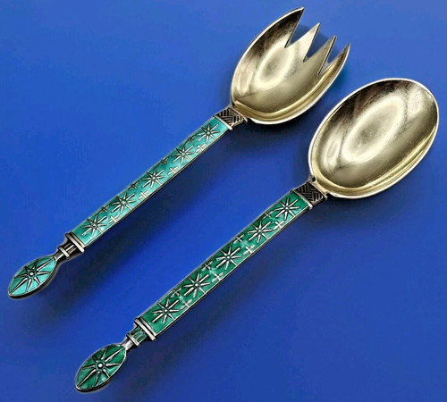 Vintage sterling silver salad - silver,