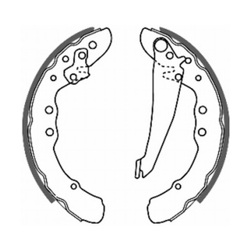 Fits abe c0w010abe - brake, shoe