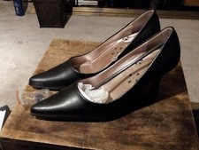 New Chix Womens Black Faux