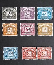 1968 postage dues - postage,