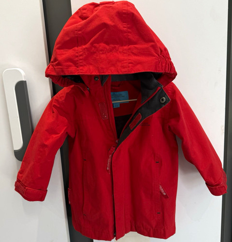 Mountain warehouse red - red, hooded