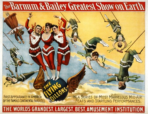 Vintage circus posters - vintage,
