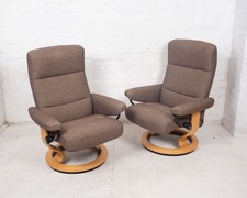 Pair of Stressless Fabric
