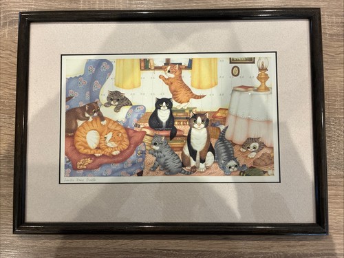 Linda jane smith framed cats - jane,