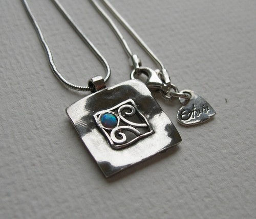 Aviv sterling silver 925 blue - silver,