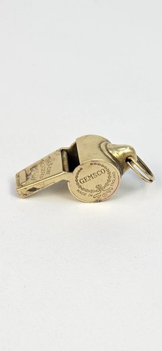 Vintage wwii brass whistle the - brass,