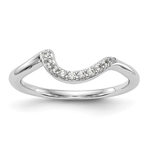14k white gold - white, carat