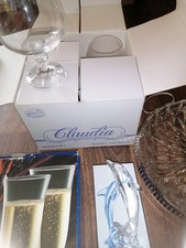 Crystal glassware vintage job - crystal,