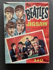 The Beatles 1964 NEMS Jigsaw Puzzle and Box (UK) COMPLETE VERY RARE 