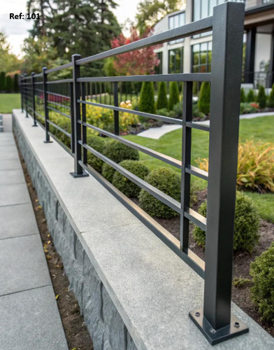 Railings garden fence privacy - fence,