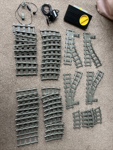 Lego vintage train track 49 - 9v,