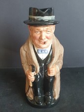 Post-War Large Hand-painted