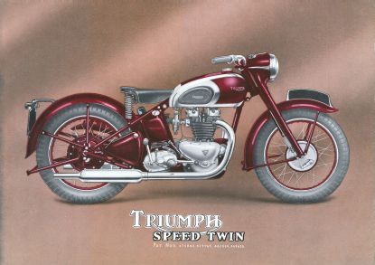 1949 triumph speed twin - twin, 500cc