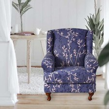 Elastic Wingback Chair Cover Armchair Slipcovers Couch Protector Chair Protector