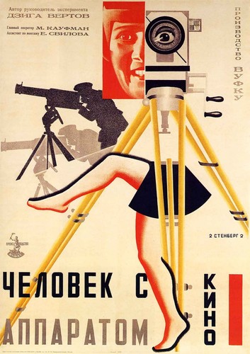 Man with movie camera - movie,