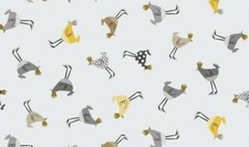 FUNKY CHICKENS YELLOW WHITE