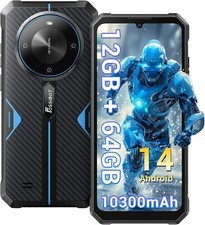 Fossibot F105 Rugged 4GB+64GB 10300mAh Dual SIM OTG IP68/IP69K Waterproof