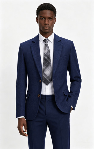 Men regular 2pcs herringbone - men's,