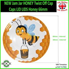 NEW Jam Jar HONEY Twist Off