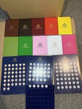 UK COIN HUNT  album with inserts Folder Kew Gardens Collection 50p £2  Coins