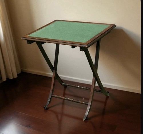 Antique folding mahogany - folding,